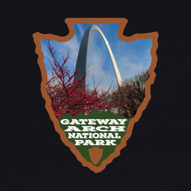 Gateway Arch National Park arrowhead by nylebuss